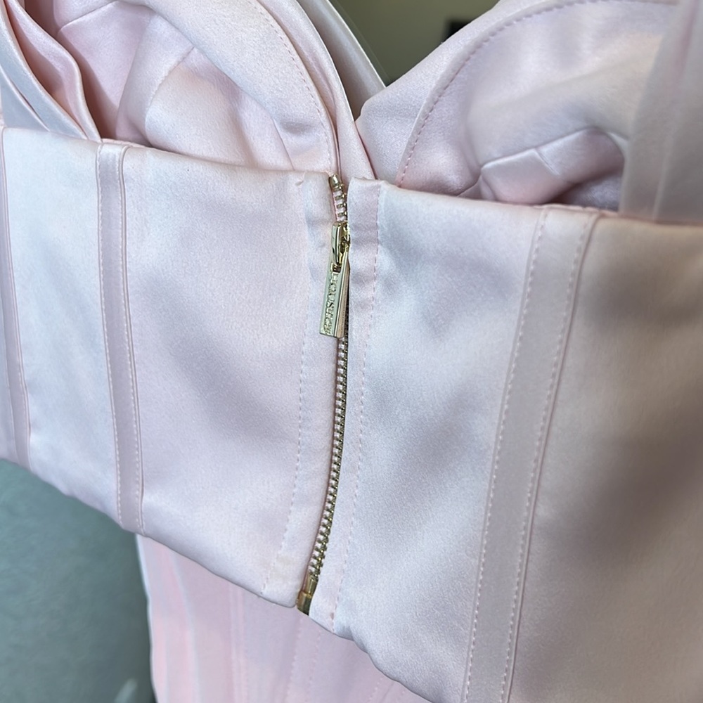 HOUSE OF CB 'Giuseppina' Blush Satin Bustier Corset NWOT - Picture 10 of 11